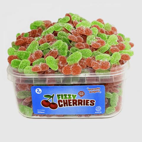 Fizzy Cherries Heavenly Delights 900g