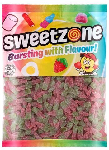 Fizzy Watermelon Bottles Sweetzone 1Kg